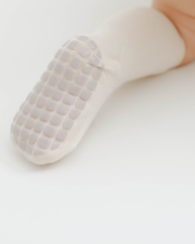 Neutral Grippy Socks (6 pairs)